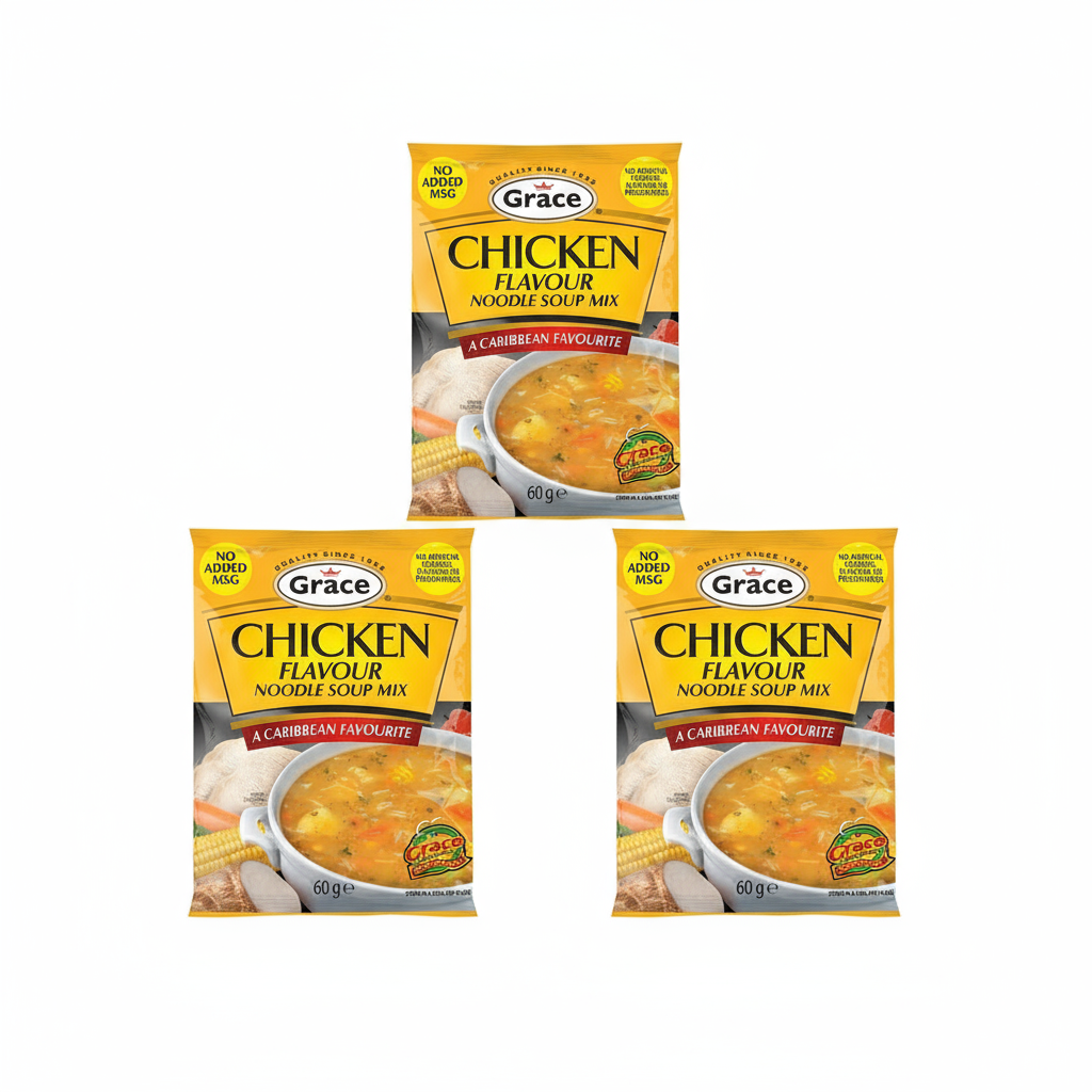 3 Grace Chicken Soup Mix - No Background