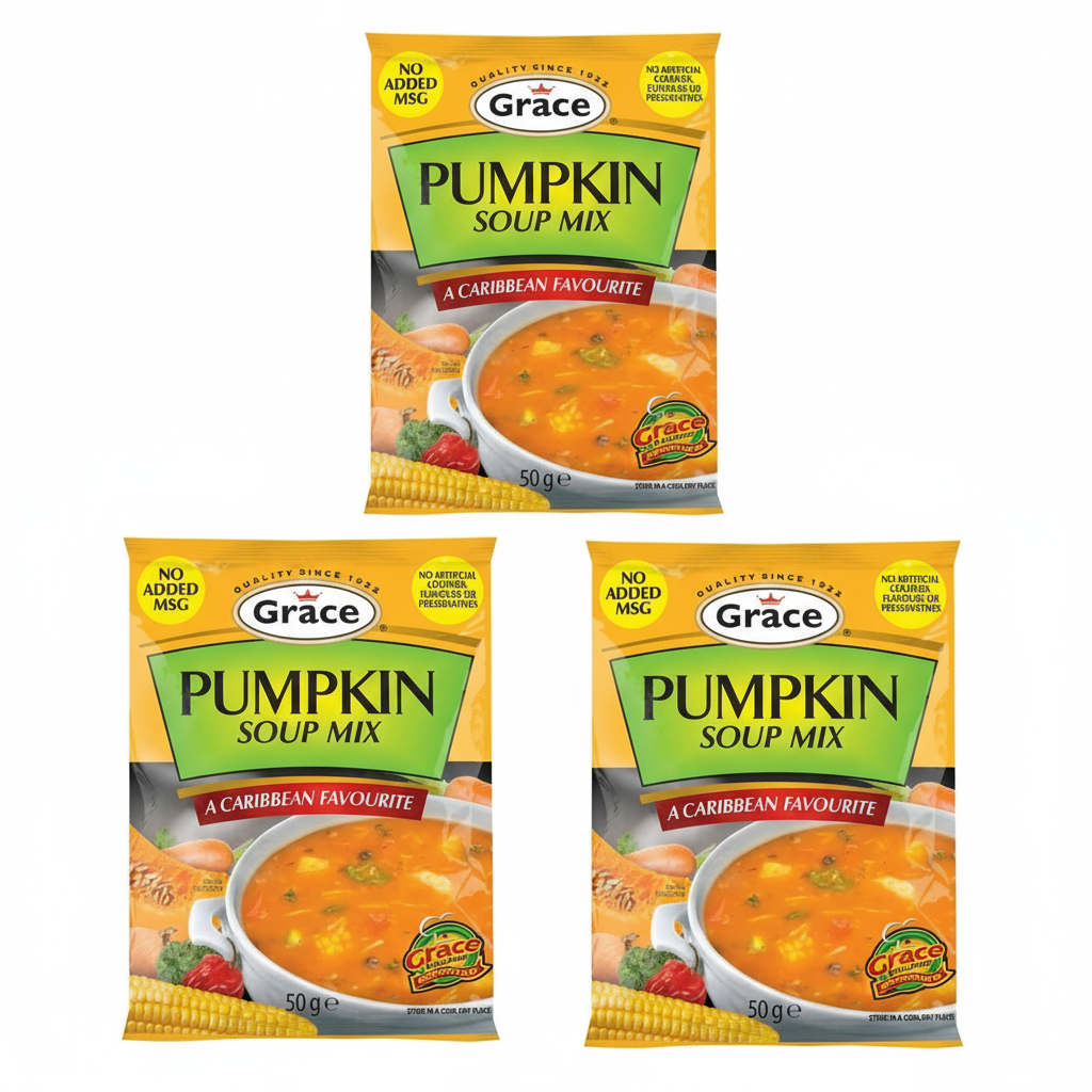 3 Grace Pumpkin Soup Mix - Improved