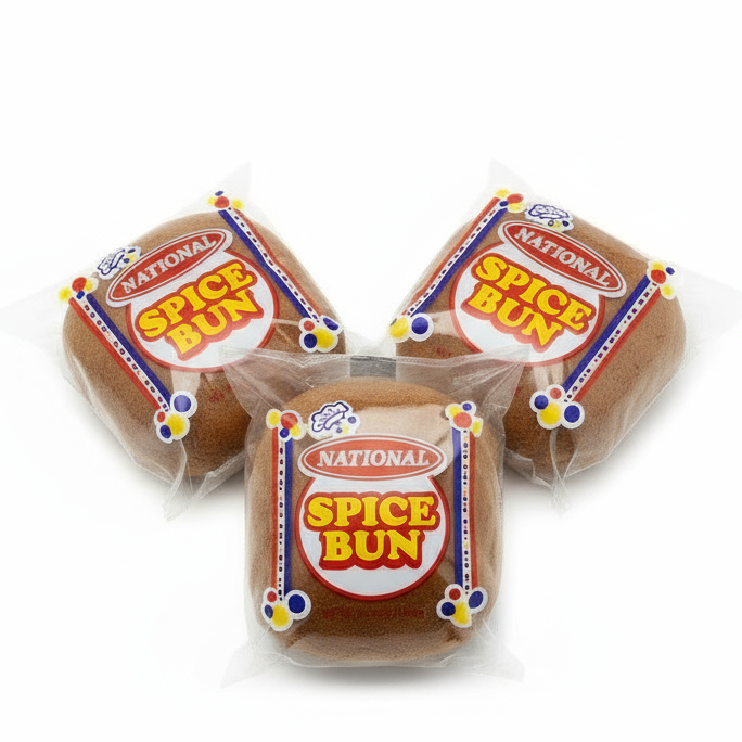 3 Large Penny Buns - No Background