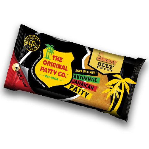 The original jamaican patty cheesy beef