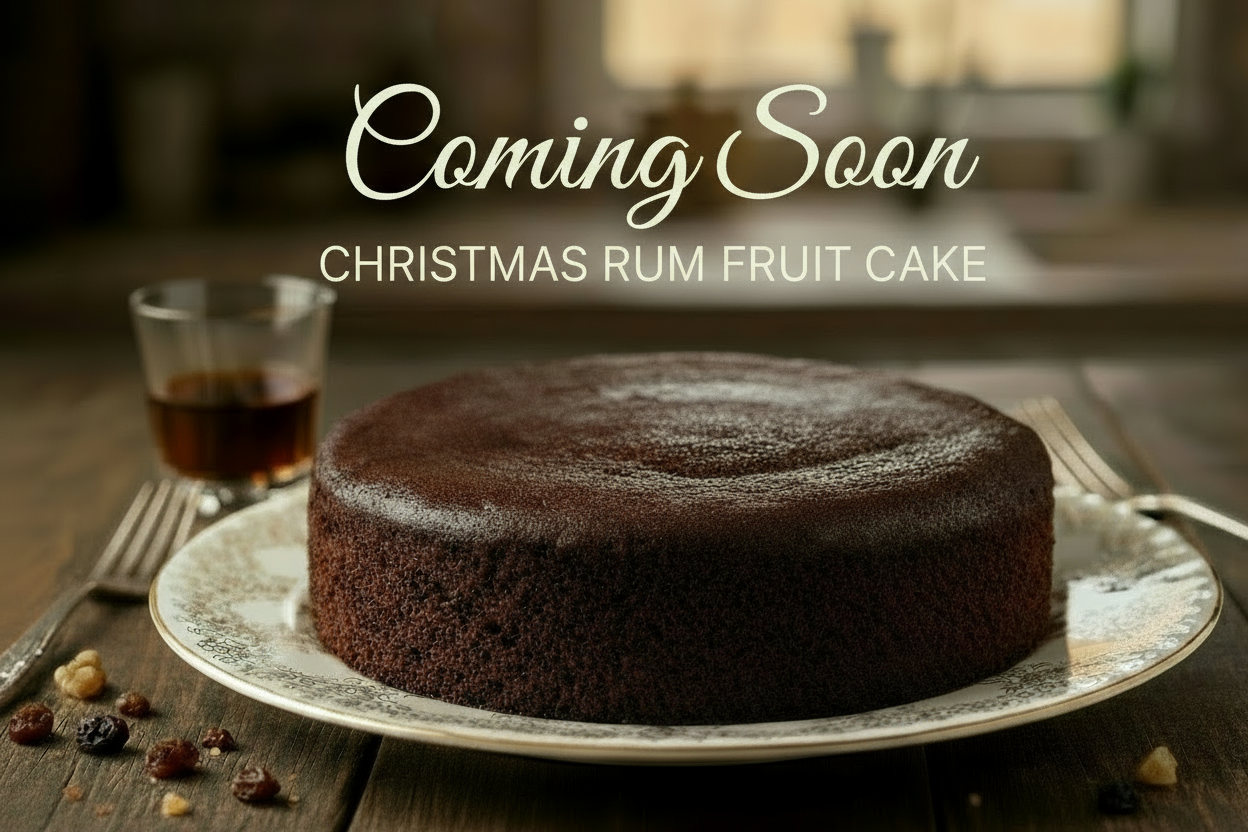 Christmas Rum Fruit Cake Banner - Coming Soon