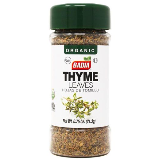 Badia Organic Thyme Leaves 21.28g (0.75oz)