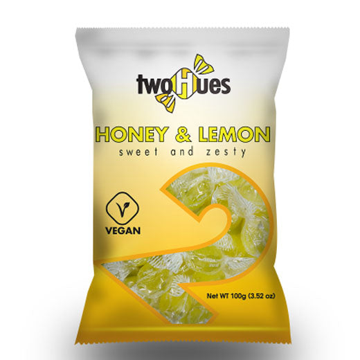Two Hues Honey & Lemon Sweet & Zesty Candy Sweets