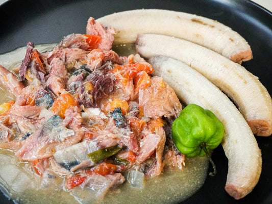 Jamaican Mackerel Rundown Recipe Card