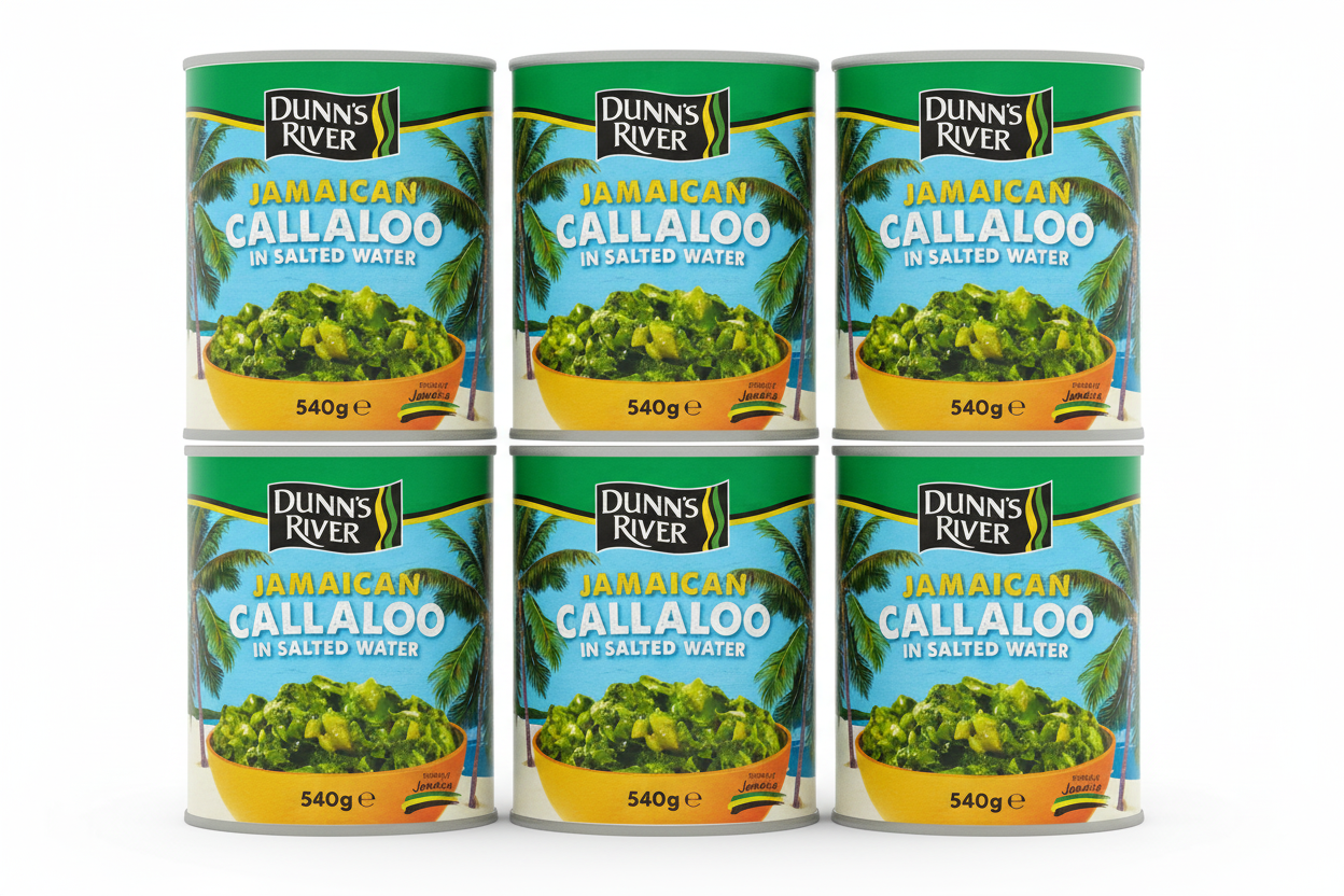6 Dunn's River Jamaican Callaloo Cans