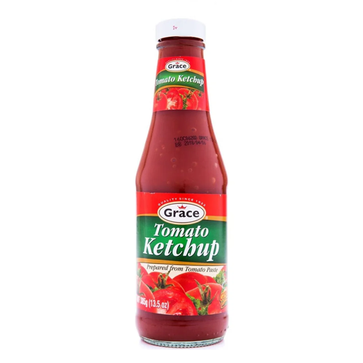 Grace Hot Tomato Ketchup 385g