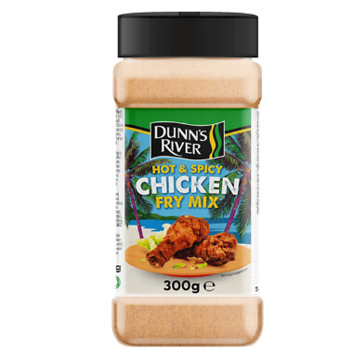 Dunn's River Hot & Spicy Chicken Fry Mix 300G