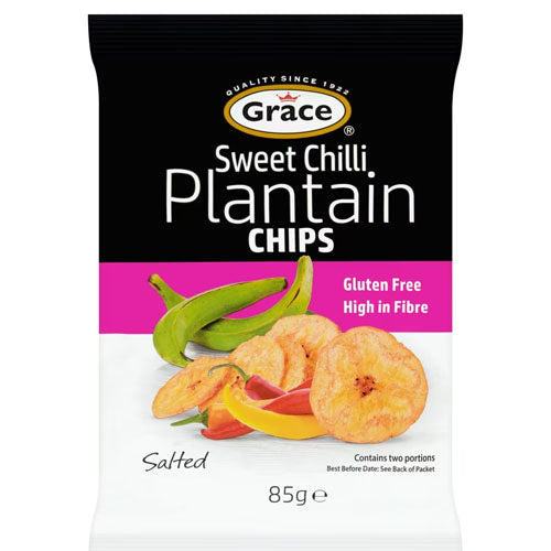 Grace Sweet Chilli Plantain Chips 85g