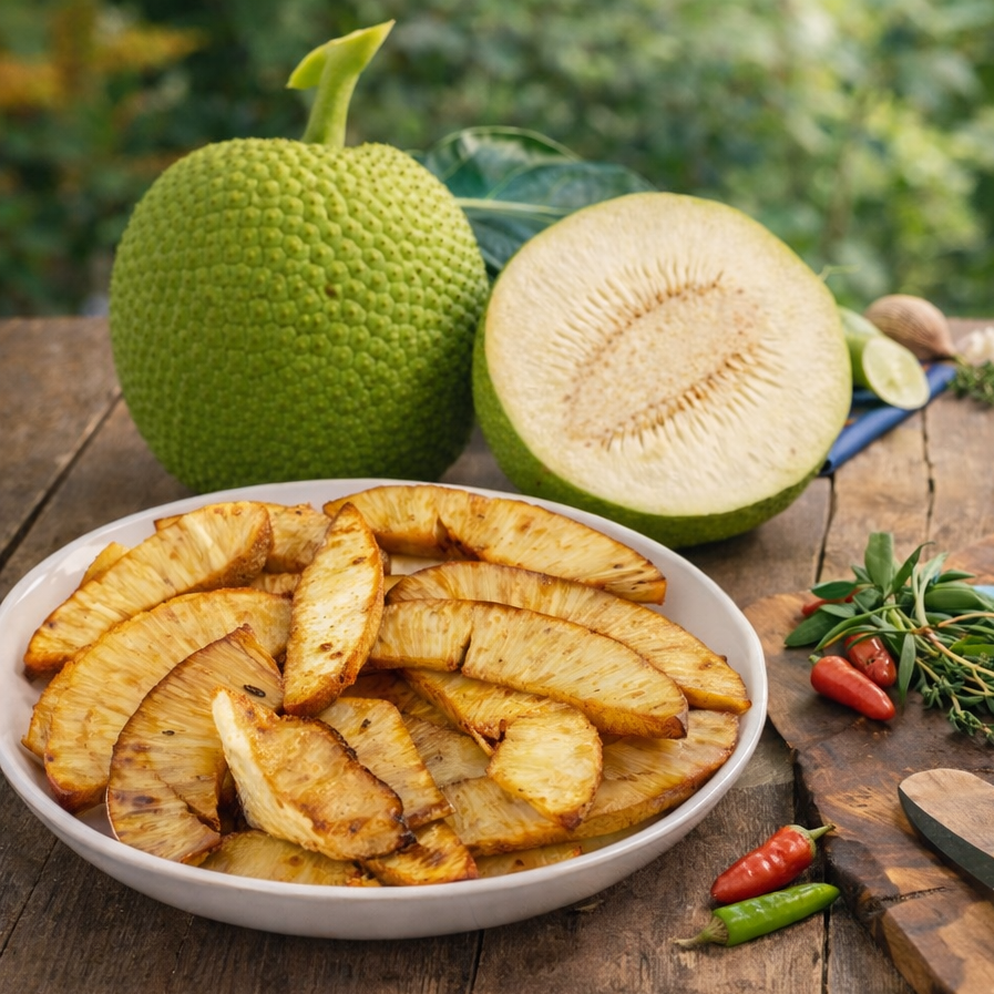 Roasted & Frozen Bread fruit