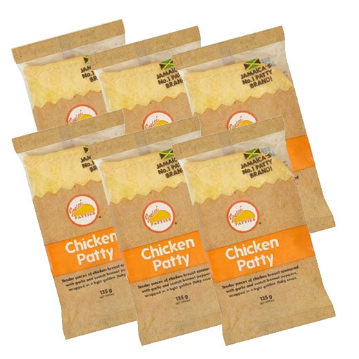 Juici Chicken Patty 6 Pack – The Caribbean Basket